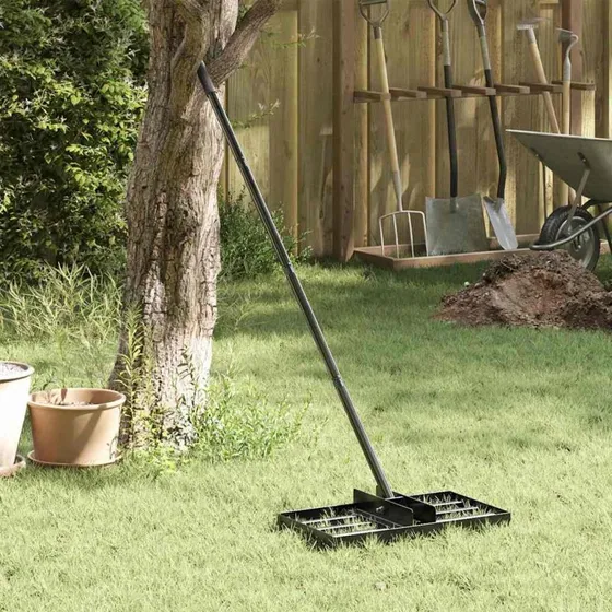 Multifunktionel havegreb 45x25x200 cm - pulverlakeret stl