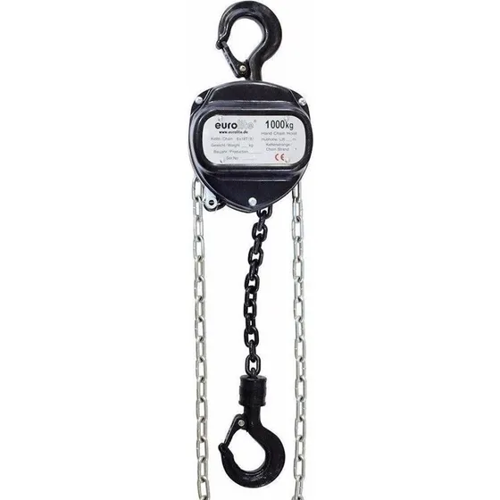 Eurolite Kædetalje 6M/1.0T (Sort)