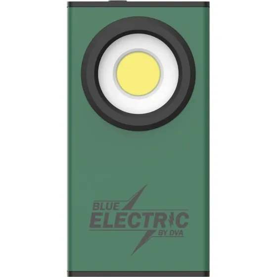 Blue Electric genopladelig lommelygte 350 lumen med magnet