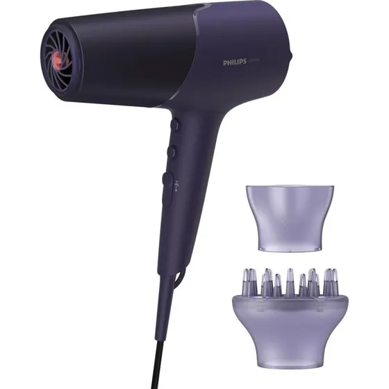 Philips Hårtørrer 5000-serien BHD514/00, 2.300 W, metallisk lilla