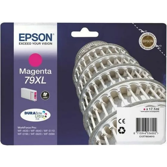 Epson 79XL Magenta Tower of Pisa - Original Blkpatron