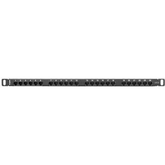 Lanberg Patchpanel Cat6 24-ports 0,5U