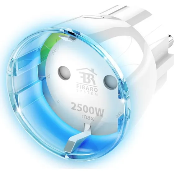 Fibaro Wall Plug FGWPF-102 ZW5, hvid, smart stikdåse