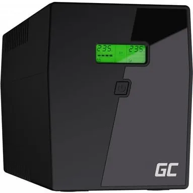 Green Cell UPS04 1,999 kVA/900 W Interaktiv UPS med 5 AC-stikkontakter