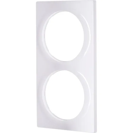 Fibaro Walli Dobbelt Sikkerhedsdæksel, Hvid