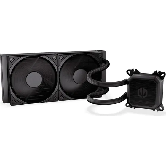 Endorfy Navis F240 240 mm CPU Vandkøler, Sort, 2 x 120 mm