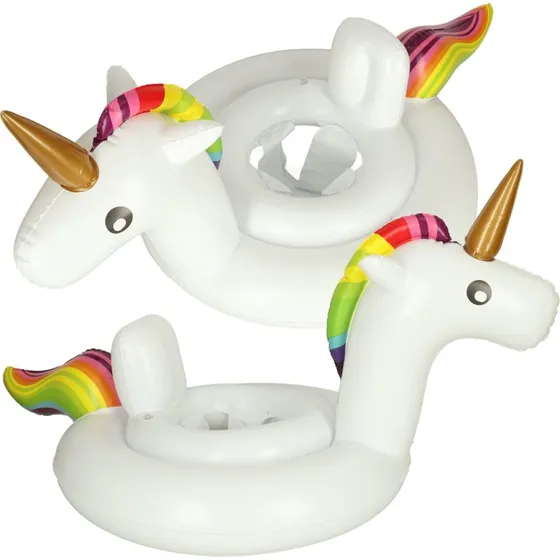 Unicorn Badering med Sæde, 70 cm, Blå
