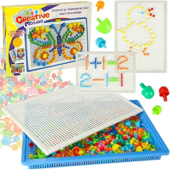 Pin Puzzles Svampnålspuslespil 296 brikker