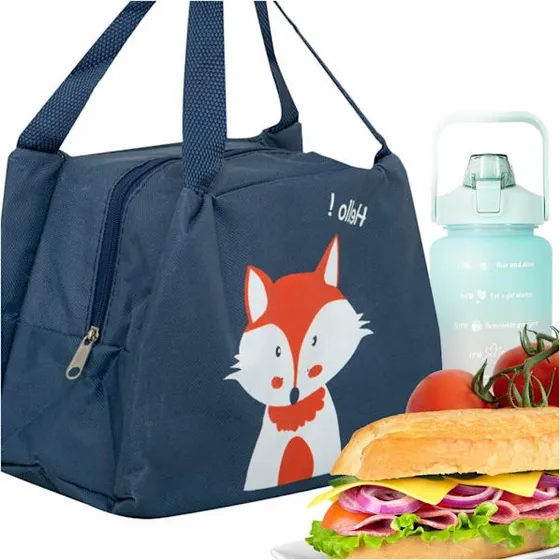 Fox Orange Isoleringsfrokosttaske 21x14x15cm