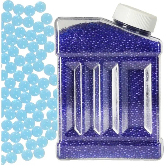 Hydrogelkugler 7-8 mm, blå, 50.000 stk