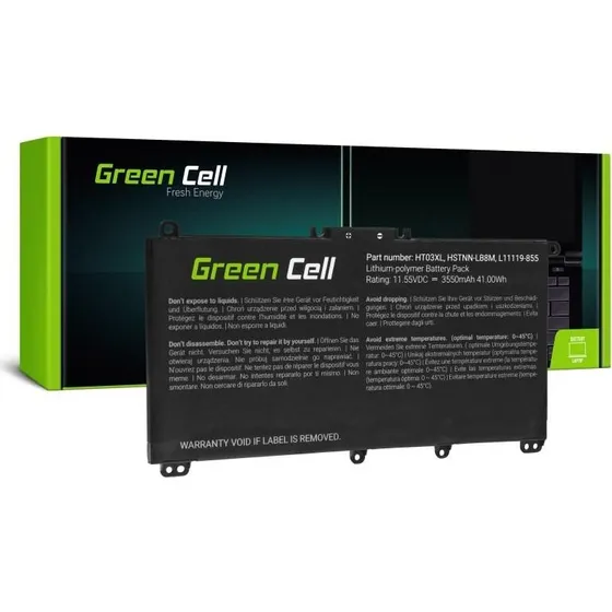 Green Cell HP163 3550mAh Laptopbatteri til HP 240/245/250/255 G7