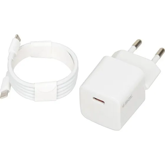 iBox C-38CW 30W USB-C vægoplader hvid