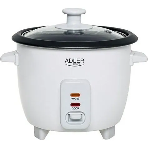 Adler AD 6418 Riskoger 0,6 L, 300 W, Hvid