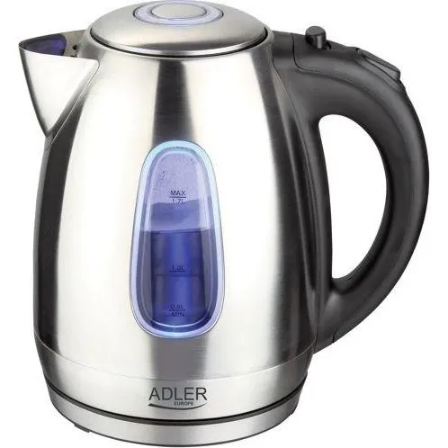 Adler AD 1223 Elkedel 1,7 l, 2200 W, rustfrit stål