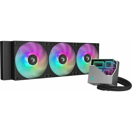 DeepCool LT360 ARGB 360 mm Væskekøler, Sort