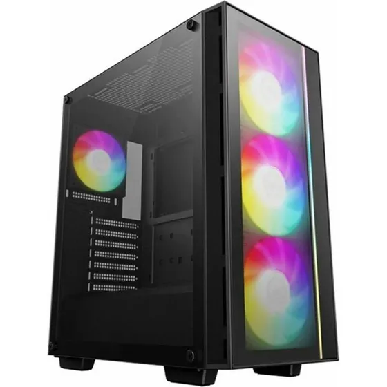 DeepCool MATREXX55 V4 C Midi Tower, sort med hærdet glas og ARGB