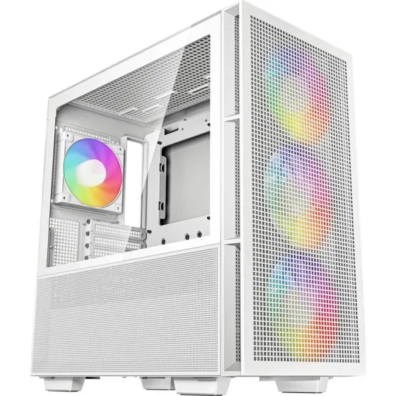 DeepCool CH560 WH ATX Miditower Hvid med Glas Sidepanel
