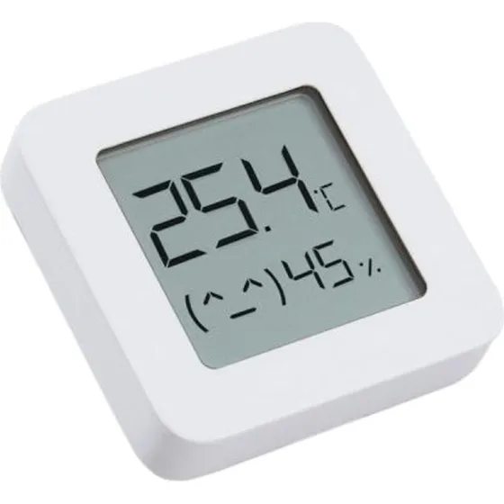 Xiaomi NUN4126GL Vejrstation - Hvid, Trådløs Temperatur- og Fugtighedssensor