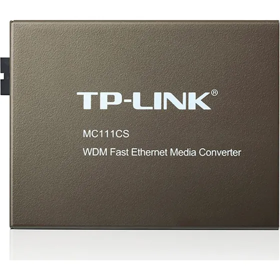 TP-Link MC111CS WDM Media Converter, 10/100Mbps, 20 km