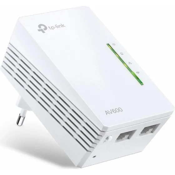 TP-Link TL-WPA4220 AV600 WiFi Powerline Repeater (Hvid)
