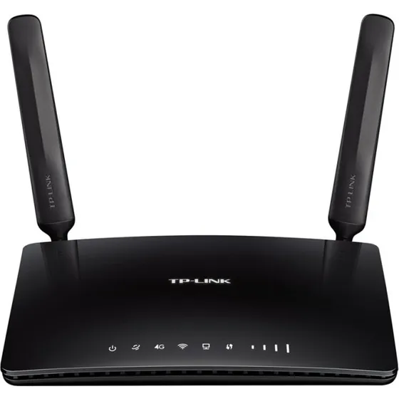 TP-Link TL-MR6400 4G LTE router, 300 Mbps, sort