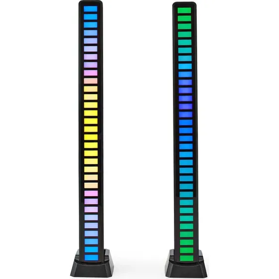 Nedis Gaminglys RGB Batteri | Sort | GALDP110BK