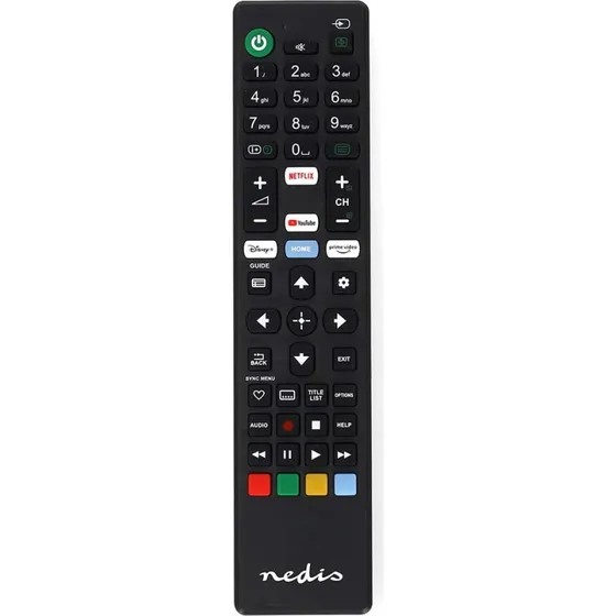 Nedis TVRC45SOBK – Erstatningsfjernbetjening til Sony, sort