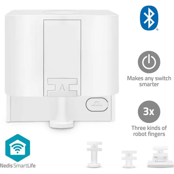 Nedis SmartLife Finger Robot CR2 | 1000 mAh | Bluetooth | 3 fingertyper