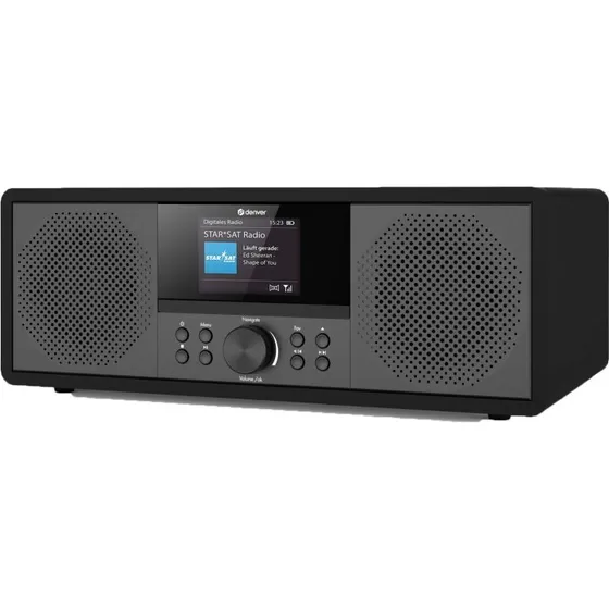 Denver MIR-270B Svart Mikrosystem med DAB+, Bluetooth og CD