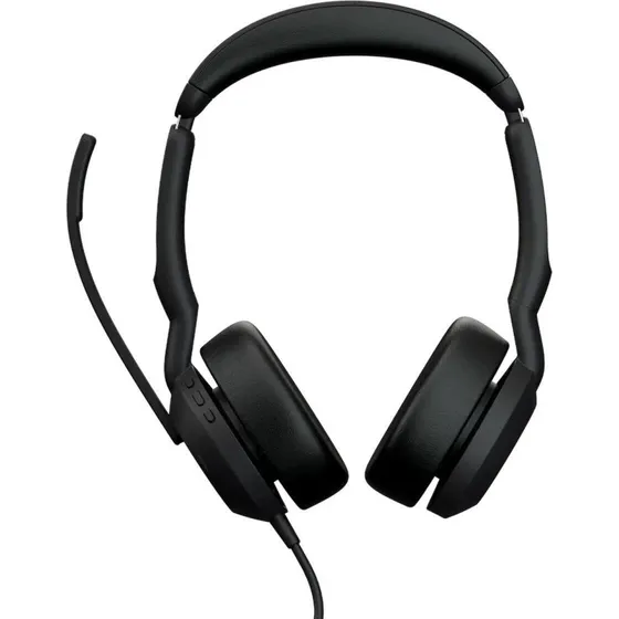 Jabra Evolve2 50 UC Kablet Headset, Sort
