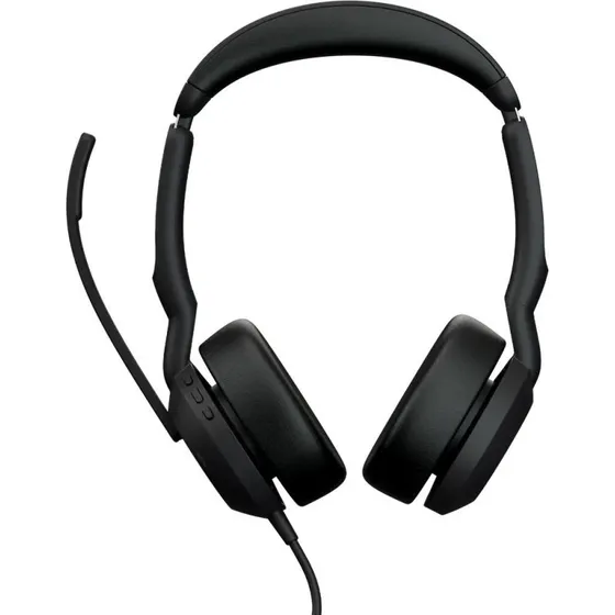 Jabra Evolve2 50 USB-C/USB-A, kablet, sort