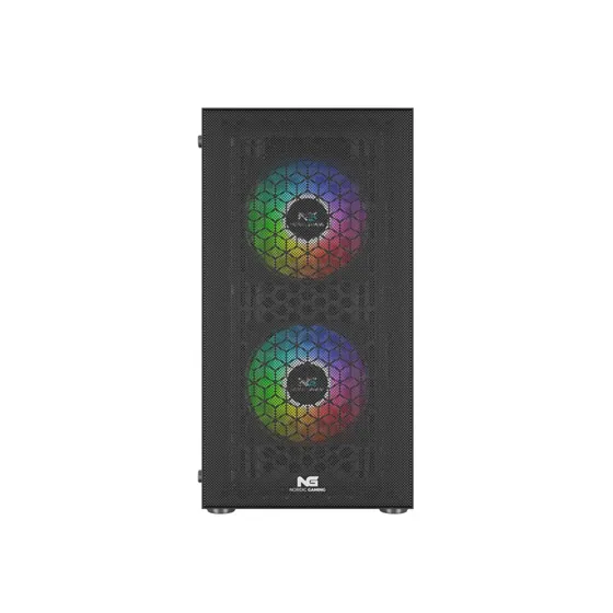 Nordic Gaming Mjolner RGB Mini Tower, micro-ATX, sort