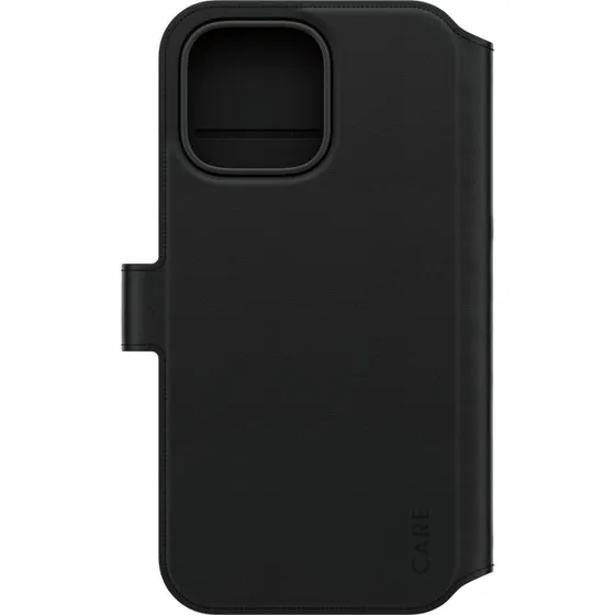 PanzerGlass CARE Tango 2-i-1 Wallet Case, MagSafe-kompatibelt, iPhone 16 Pro Max, sort