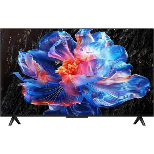TCL 43T69C 43" QLED 4K UHD Google TV børstet metal
