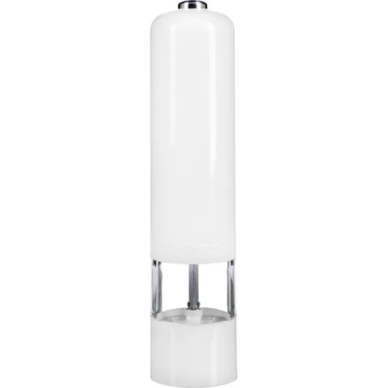 Esperanza EKP001W Elektrisk Peber- og Saltkværn, Hvid med LED