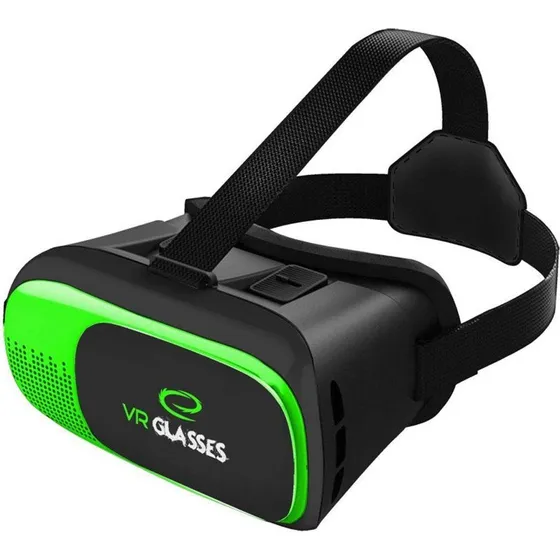 Esperanza VR-briller til mobiltelefon 3D, sort/grøn