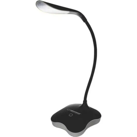 Esperanza ELD105K LED Bordlampe, sort, 3W, 5500K