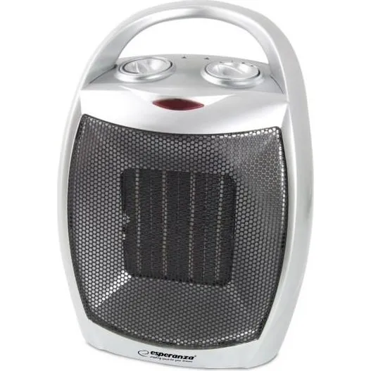 Esperanza EHH006 Keramisk Varmeblæser 1500 W, Sort