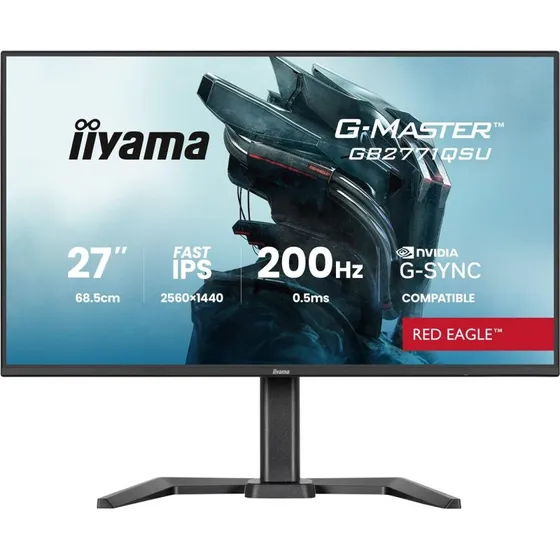 iiyama G-Master GB2771QSU-B1 27" 200 Hz WQHD Gaming-skærm