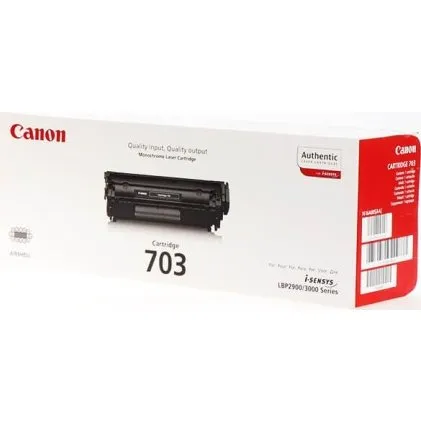 Canon CRG703 Sort Toner 2000 Sider (3 stk)