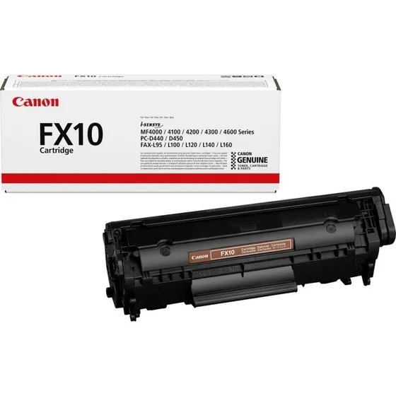Canon FX10 Sort Laser Toner, 2.000 Sider