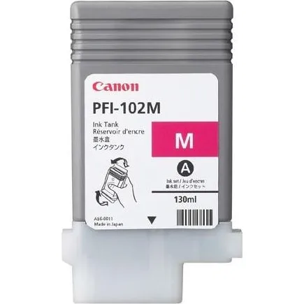 Canon PFI-102M Magenta Blækpatron 130 ml