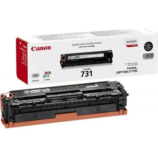 Canon 6272B002 731 Sort Toner (1.400 sider)