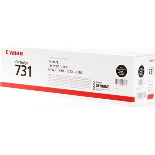 Canon 731H Sort Toner, Høj Kapacitet (2.400 sider)