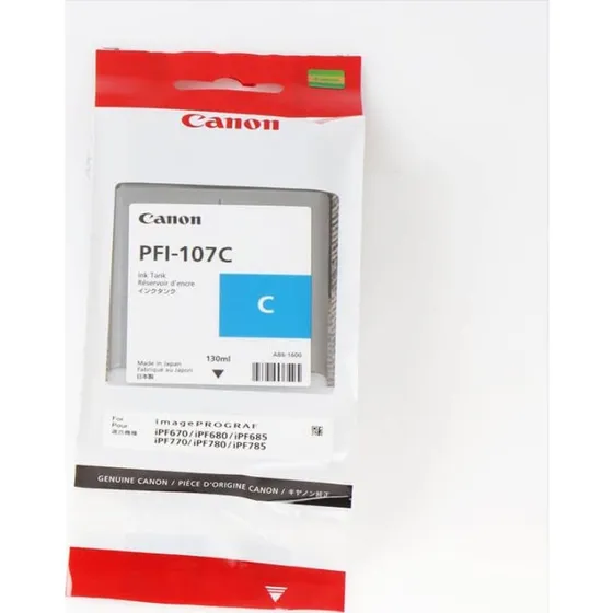 Canon PFI-107C Cyan, 130 ml, original