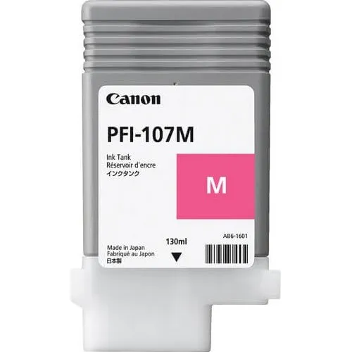 Canon PFI-107M Magenta Blækpatron, 130 ml