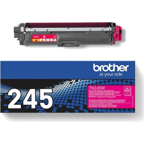 Brother TN-245M Magenta Toner, 2.200 sider
