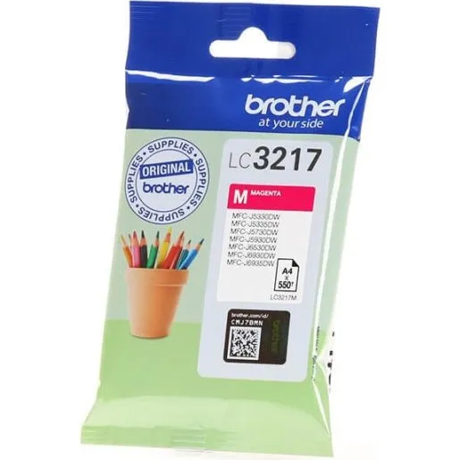 Brother LC3217M Magenta Blækpatron (1 stk)