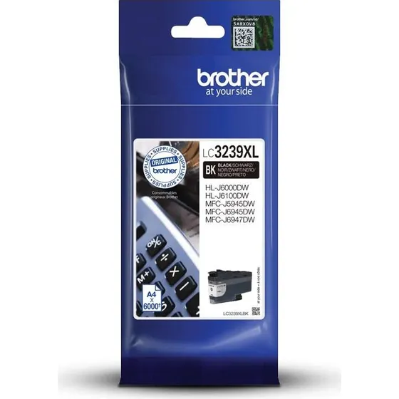 Brother LC-3239XL BK Sort XL, Original