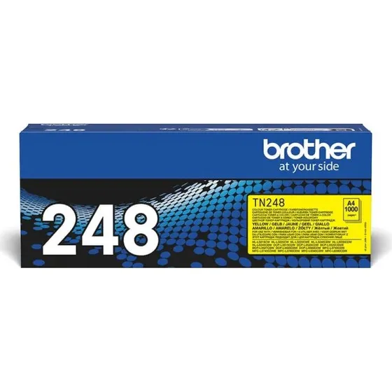 Brother TN248Y Gul Toner, 1.000 sider